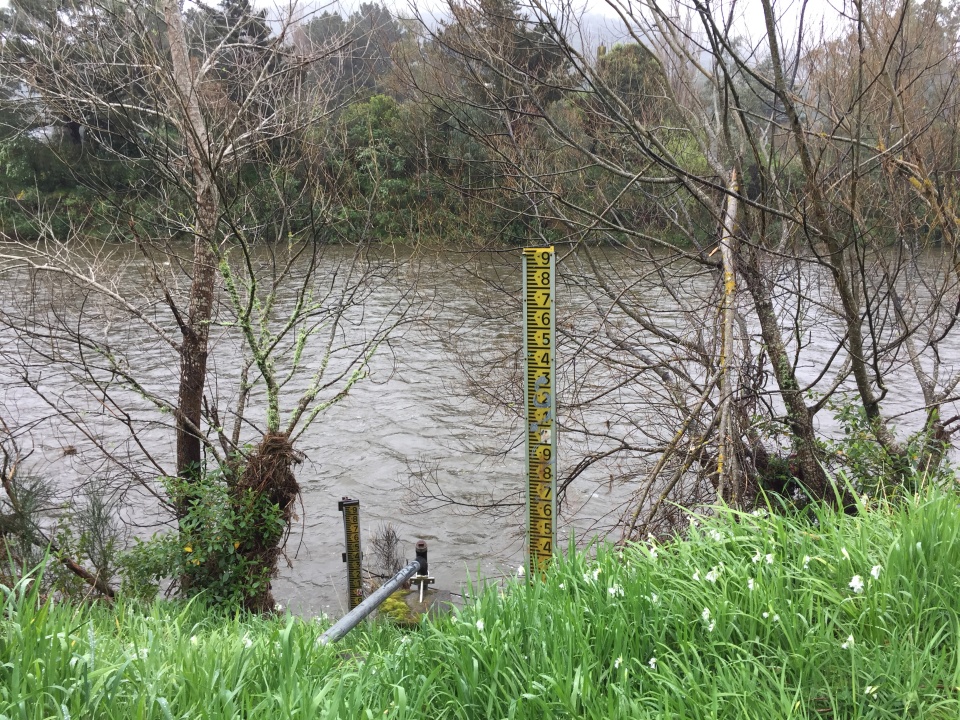Monitoring flood levels helps councils plan for, and respond to flood events. Image: LEARNZ.