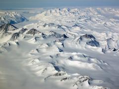 Most of Antarctica is ice covered and high in elevation. What is the average height of Antarctica? Image: LEARNZ.