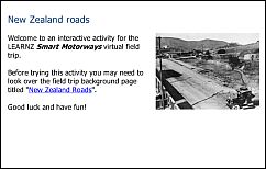 Activity 1 - New Zealand Roads.