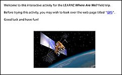 Activity 3 - GPS Activity 3 - GPS