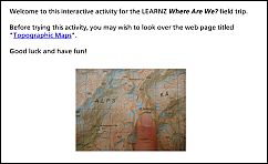 Activity 5 - Topographic Maps Activity 5 - Topographic Maps