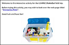 Interactive activity.