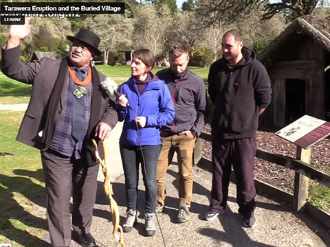 Field trip videos about Taupō supervolcano.