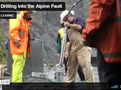 Field trip videos about The Alpine Fault.