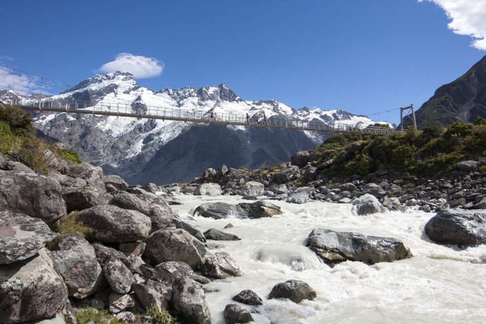 Mueller River, Mount Cook National Park. Image: Julian Hitchman.