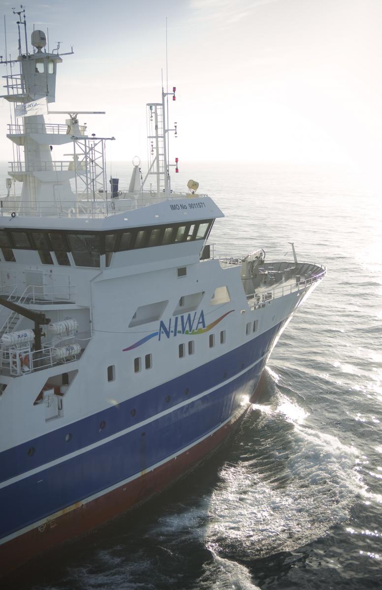 The RV Tangaroa The RV Tangaroa