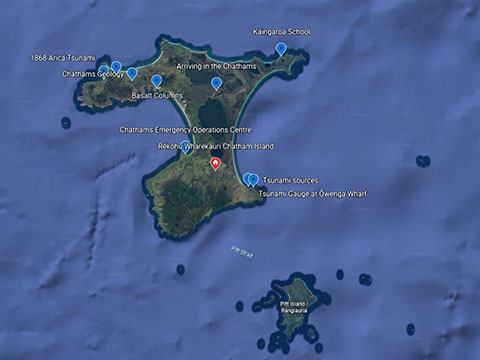 Tsunami Google Earth.