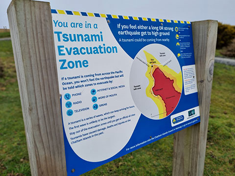 Field trip videos about Tsunami: Lessons from the Chathams.