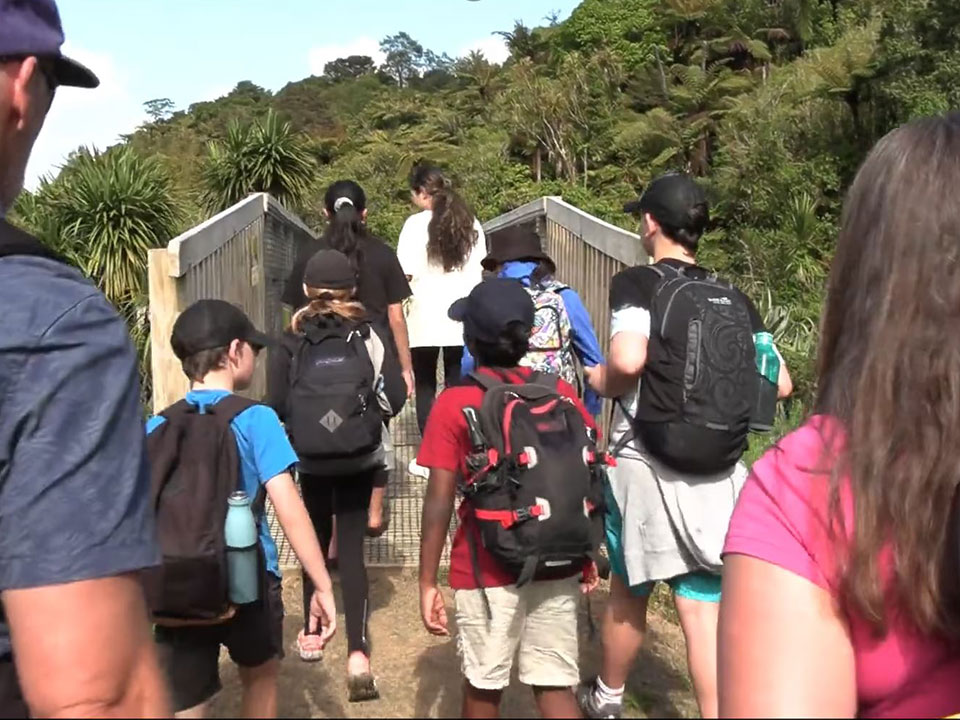 Field trip videos about Hīkoi for hauora: making connections in the Haakarimata Ranges.