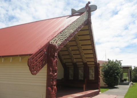 Marae are symbols of tribal identity and a place of belonging. Image: LEARNZ.