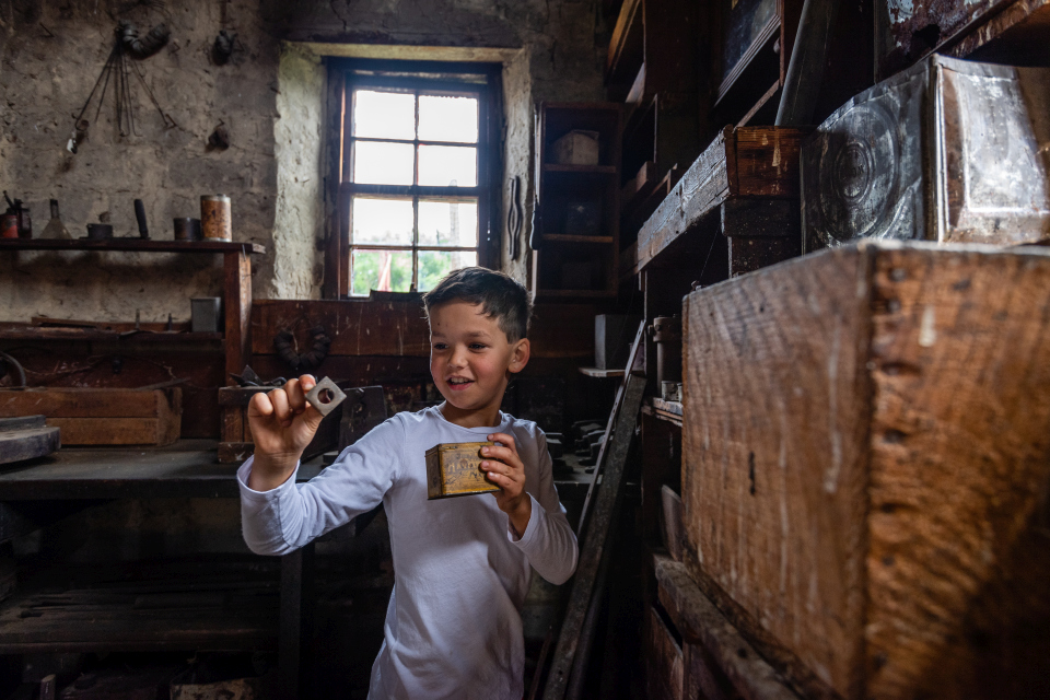 Old buildings and their artefacts give us a glimpse into a past way of life. Pictured: Hayes Engineering Works, Central Otago. Credit: Clare Toia-Bailey. 