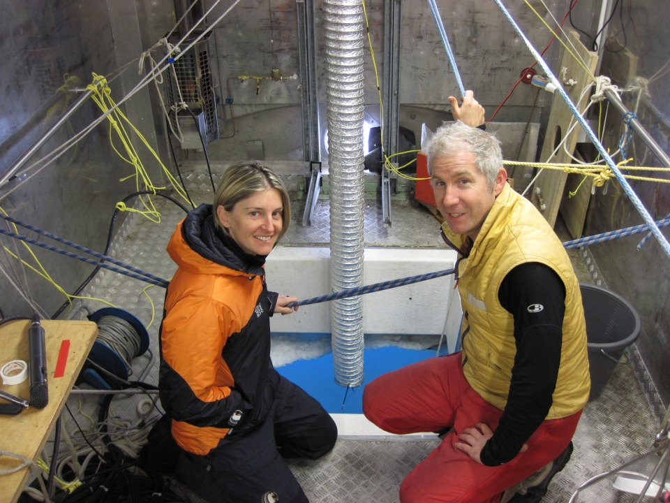 LEARNZ Teacher Shelley with NIWA expert Craig Stevens