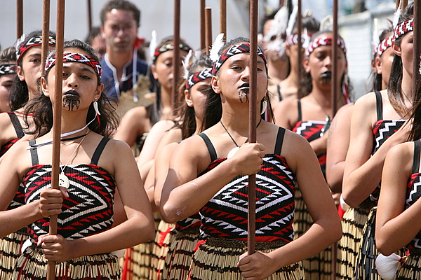 Image: ASB Polyfest 2008 Ruderford High Maori Group by Richard Sihamau.