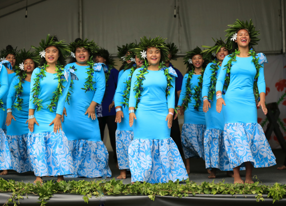 Image: Cook Island performance by Tamaki College.