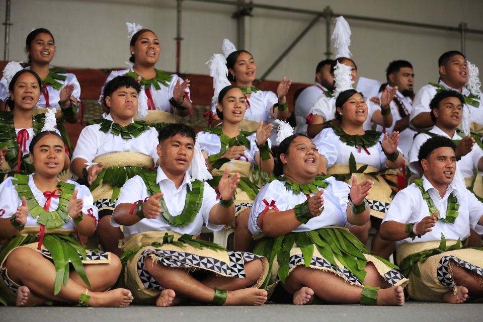 Tongan performance by Tamaki College.