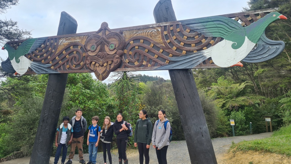 There is much history to discover and connect with in Haakarimata. Image: LEARNZ.