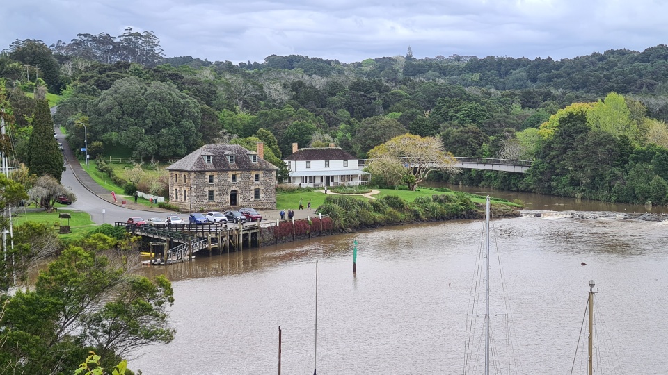 Places of heritage tell stories of our past. Pictured: Stone Store and Kemp House, Kerikeri. Image: LEARNZ.