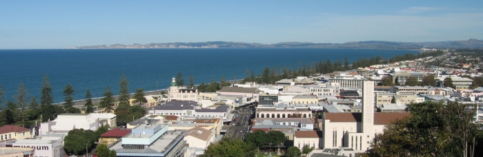Napier from Bluff Hill by Robyn Gallagher