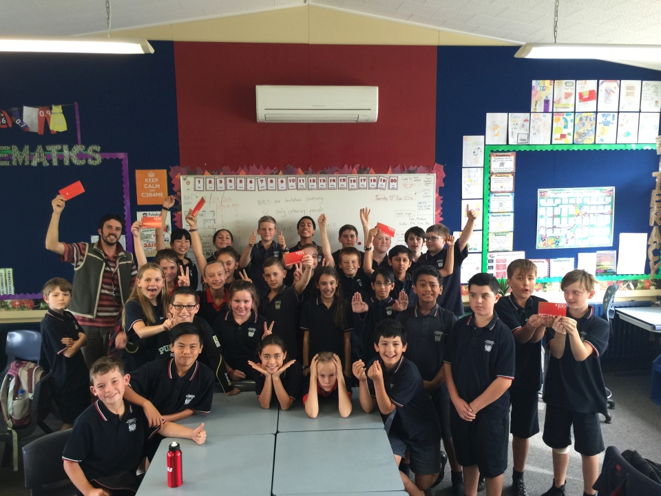 Congratulations to this class from Pukekohe Intermediate who won the evaluation prize.