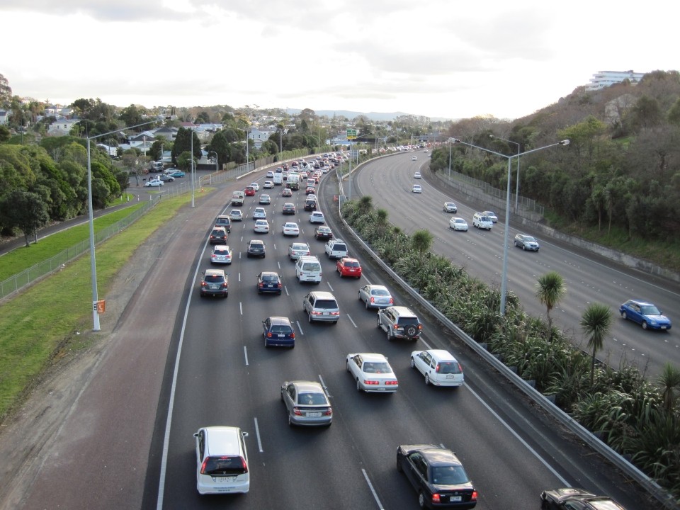 Road vehicles are the source of about 20 percent of our CO2 emissions. Image: LEARNZ.