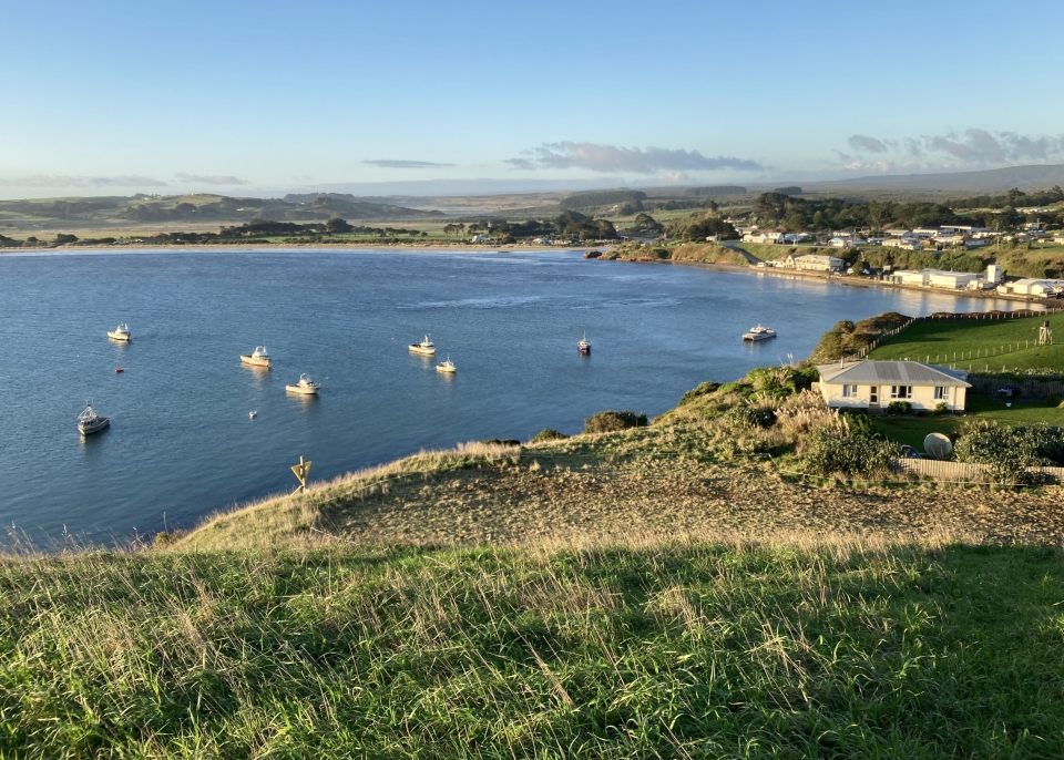 Much of Rēkohu Wharekauri the Chathams Islands is low lying and therefore vulnerable to tsunami. Image: Graham Leonard.