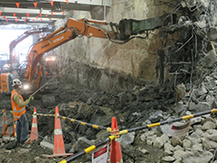 Caring for the Environment during tunnel construction.