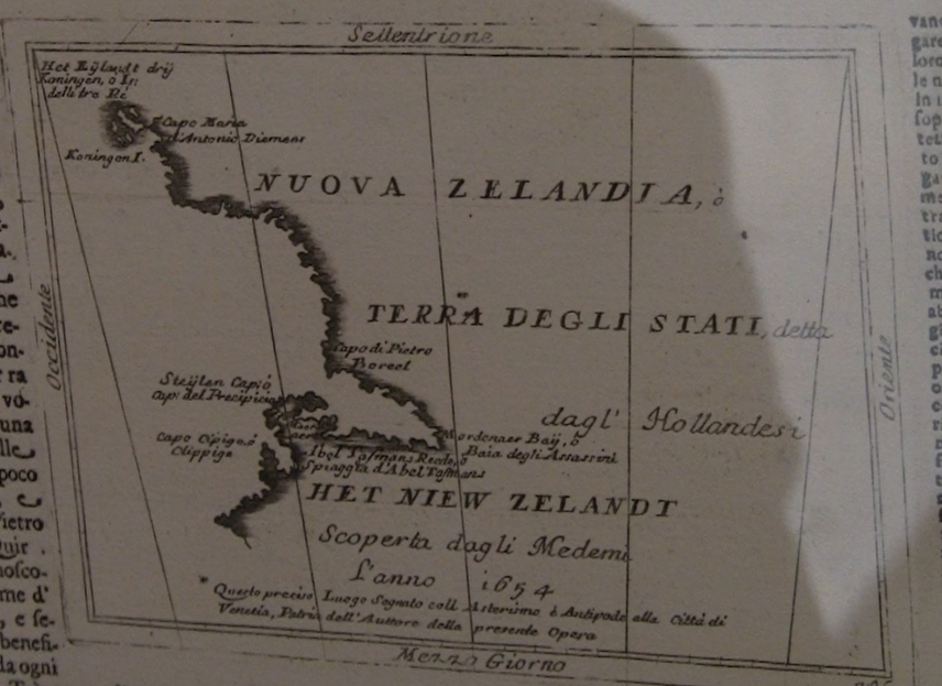 Dutch explorer Abel Tasman sighted New Zealand’s western coasts in 1642. Image: LEARNZ.