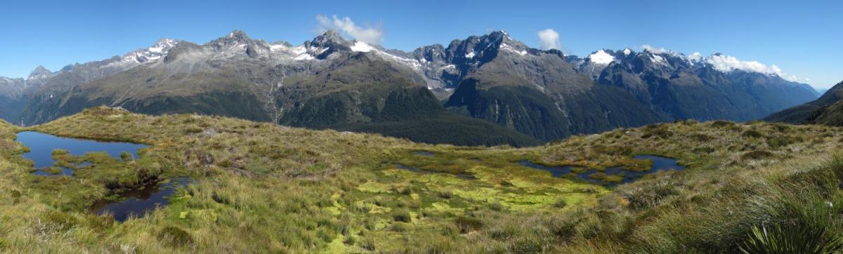 Fiordland is a remote and rugged region in the south-west corner of Te Wai Pounamu. Image: LEARNZ.