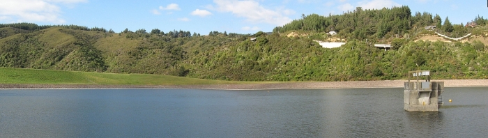 Te Marua water storage lake