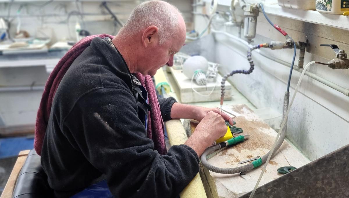 Waewae Pounamu – taonga carved with care