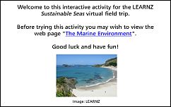 Marine Environment activity