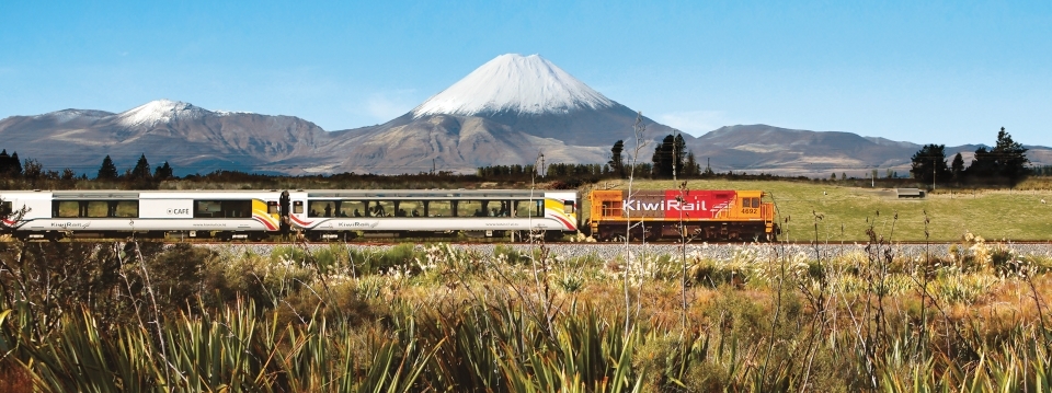 The Northern Explorer is one of KiwiRail's long-distance passenger trains. Image: KiwiRail.