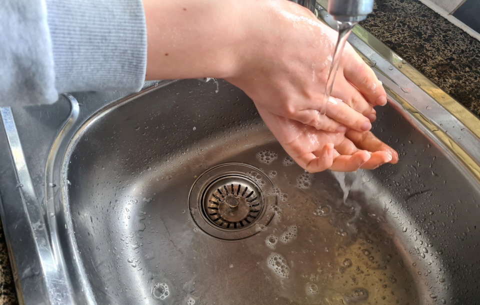 If your house is connected to a public wastewater network, water that goes down the drain will be treated at a wastewater treatment plant. Image: LEARNZ. 